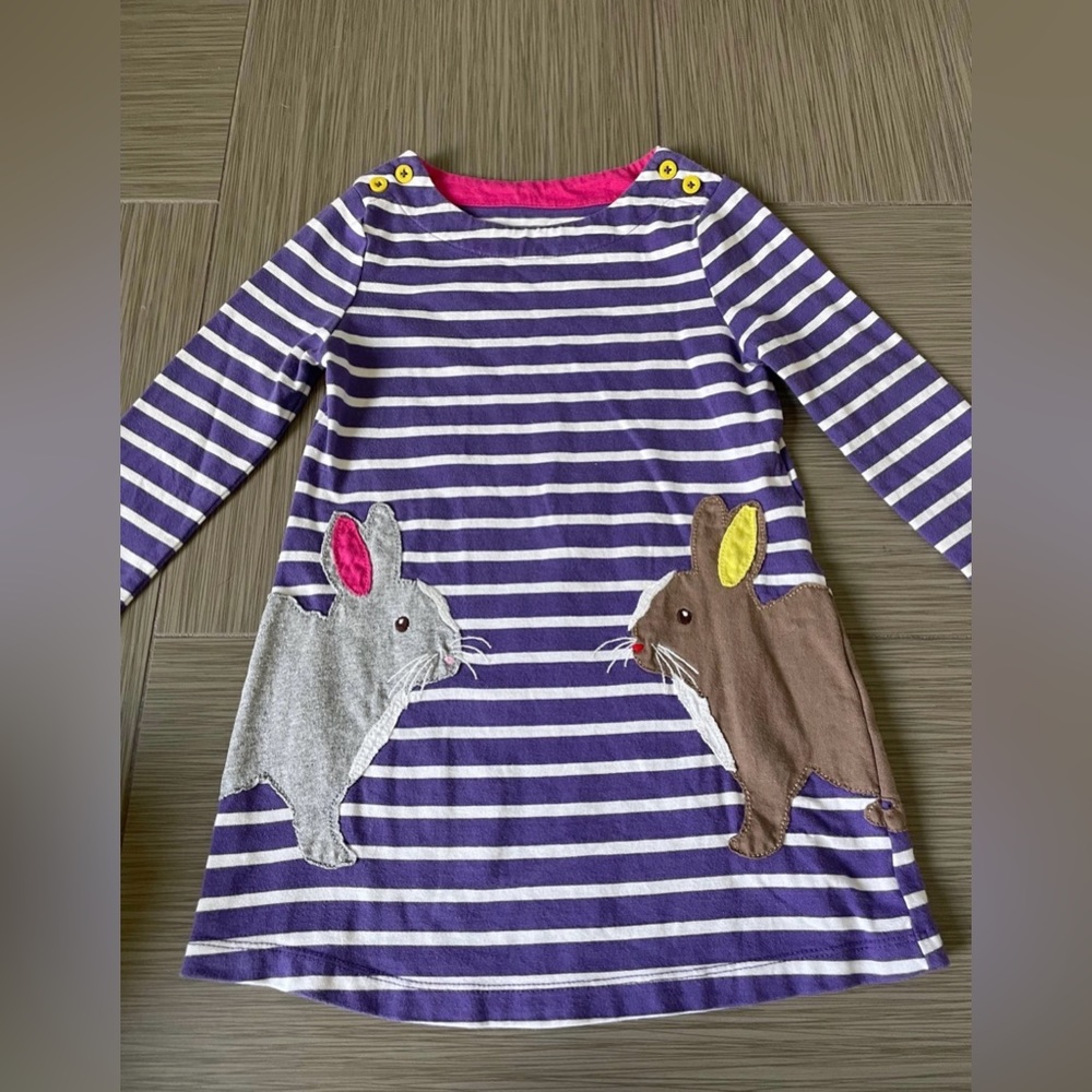Mini Boden 2-3y Easter Dress